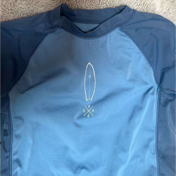 GAP Kids’ XXL (14/16) Surf Rashguard Swim Top, 1/2 Sleeves, Preloved - Picture 2 of 5